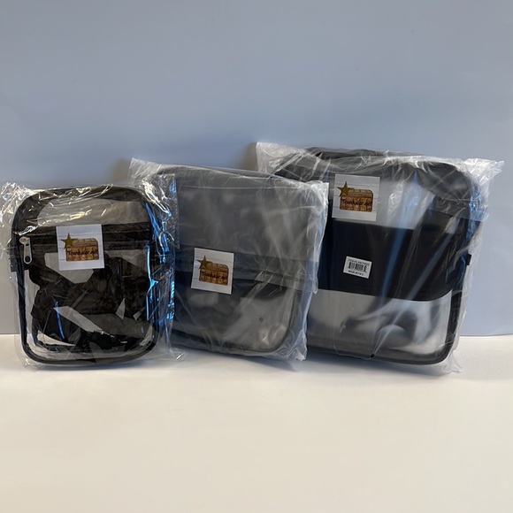 Clear Crossbody Size SM Handbag for Stadium Events - NWT - Picture 9 of 10